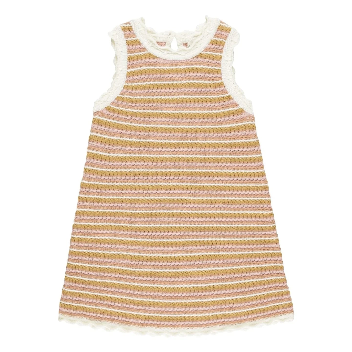 Rylee + Cru - Vestido a rayas | Rosa