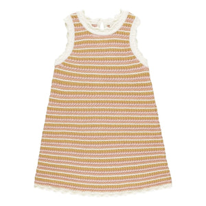 Rylee + Cru - Vestido a rayas | Rosa
