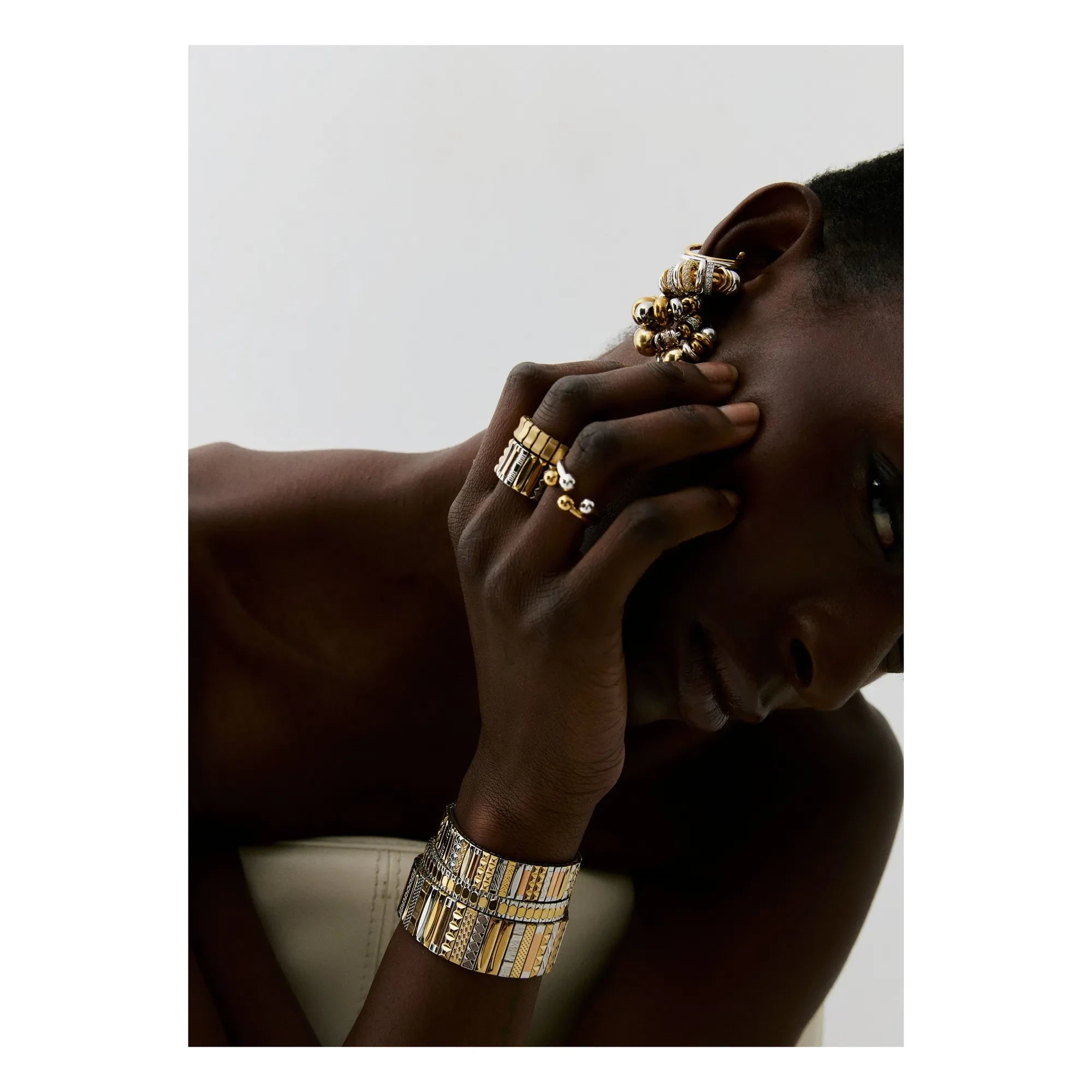 Sigal - SIG 12 pulsera | Oro/Plata