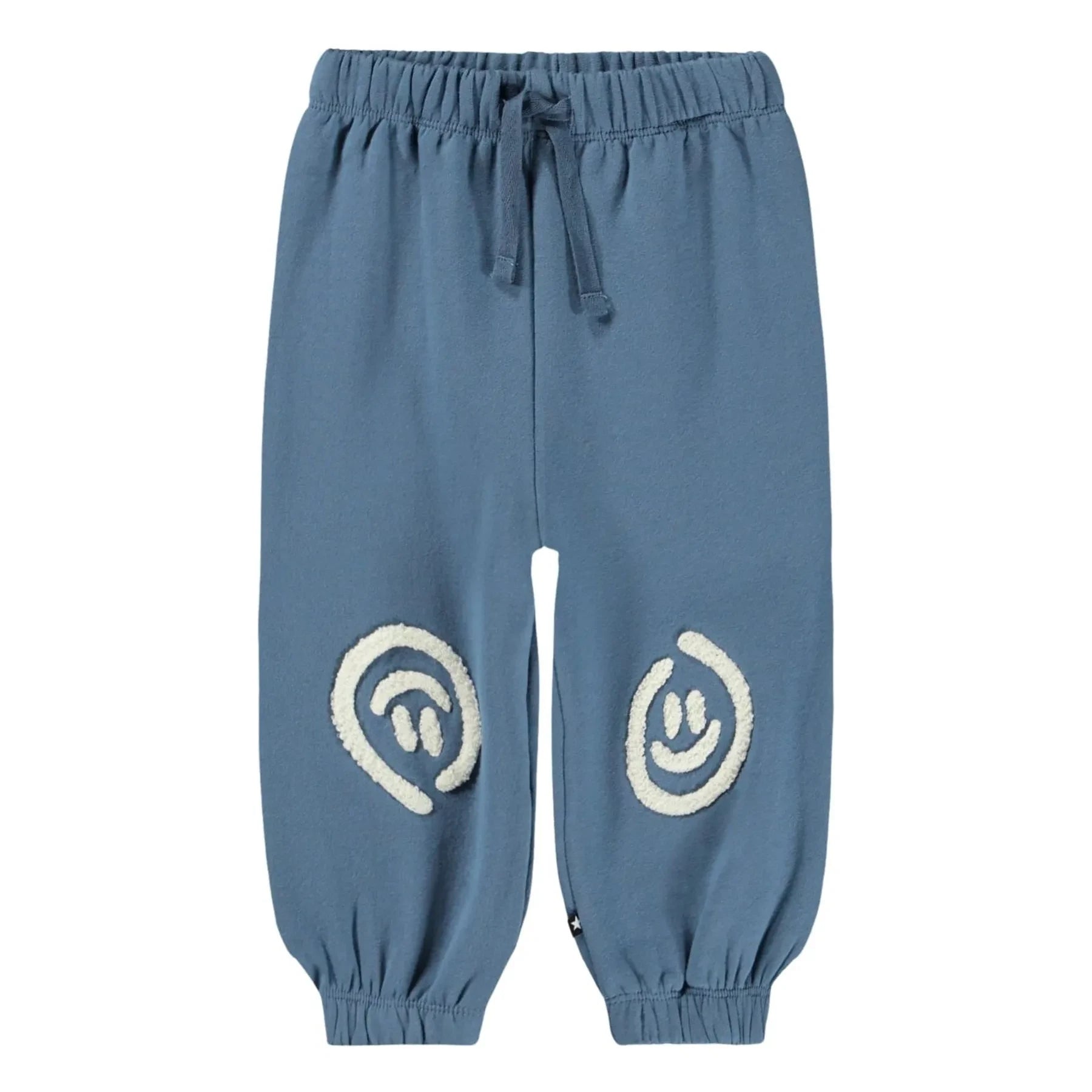 Molo - Simon Smileys organik pamuklu jogger pantolon | Mavi
