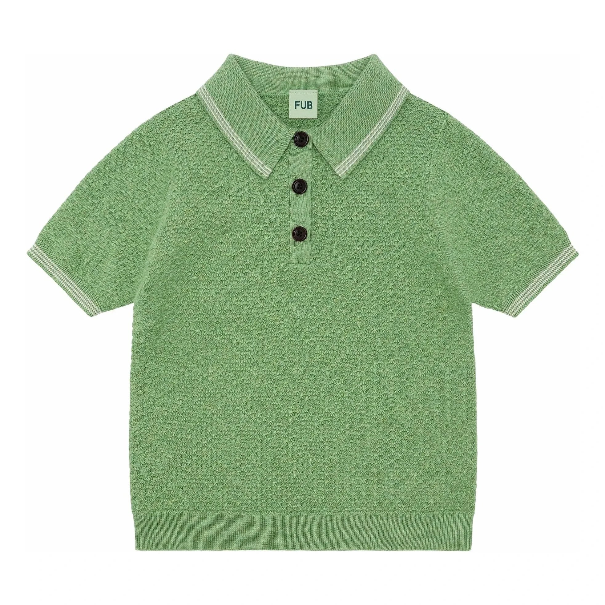 FUB - Polo Piqué Punto Fino Algodón Orgánico | Verde
