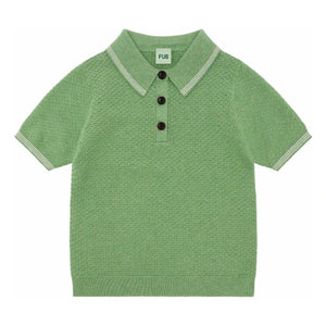 FUB - Polo Piqué Punto Fino Algodón Orgánico | Verde