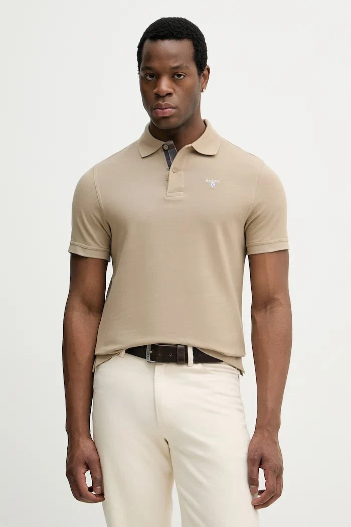 Polo de algodón para hombre Barbour