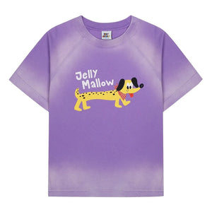 Jelly Mallow - Camiseta Tie and Dye para Perro | Morado