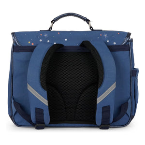 Caramel & Cie - Bolso bandolera con volantes Stella | Azul marino