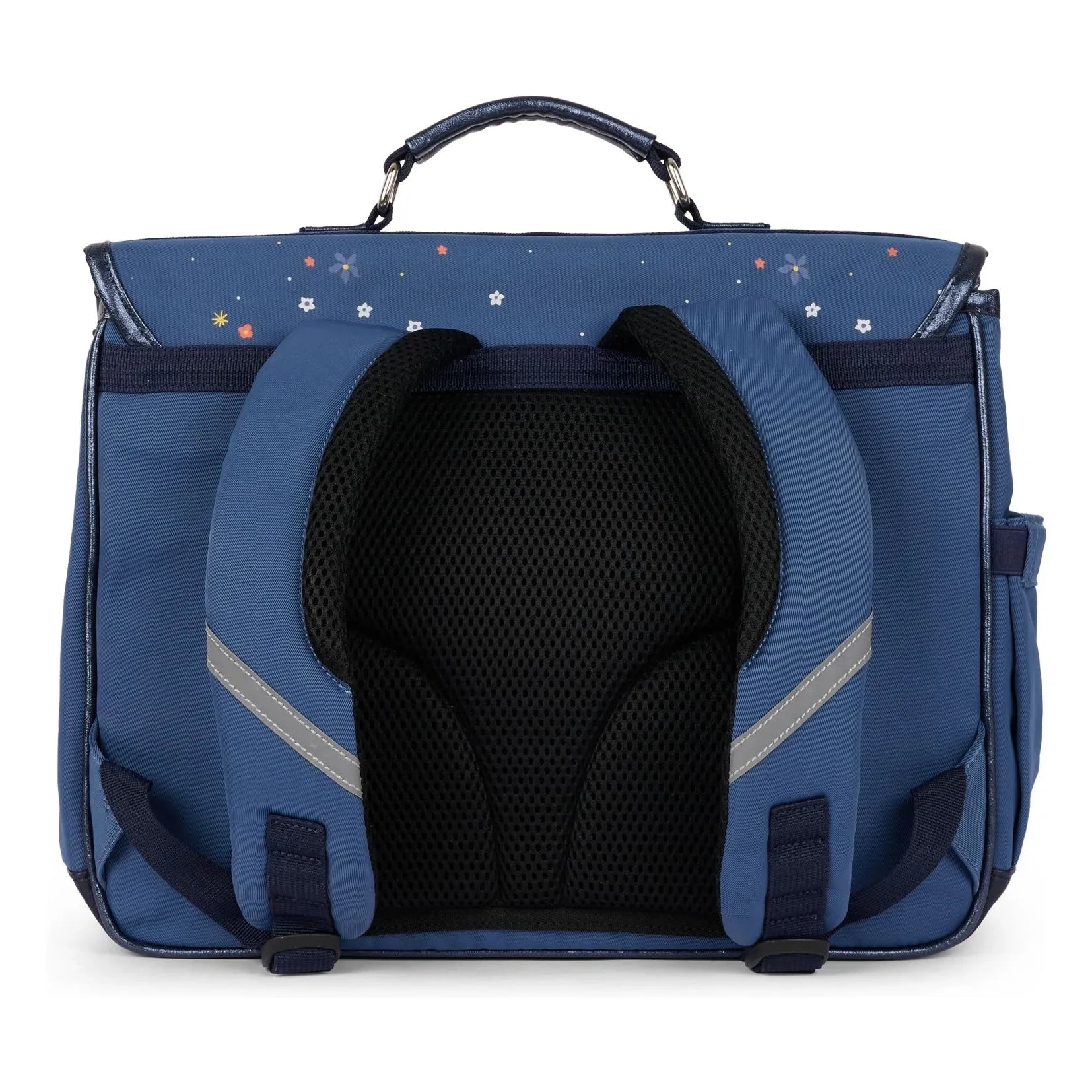 Caramel & Cie - Bolso bandolera con volantes Stella | Azul marino