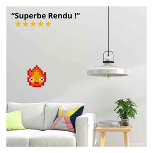 Pixel Corner - Pixel Art Seti - Sparky | Turuncu