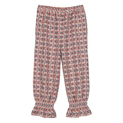 Hello Simone - Mirliton Ekose Pantolon | Plum