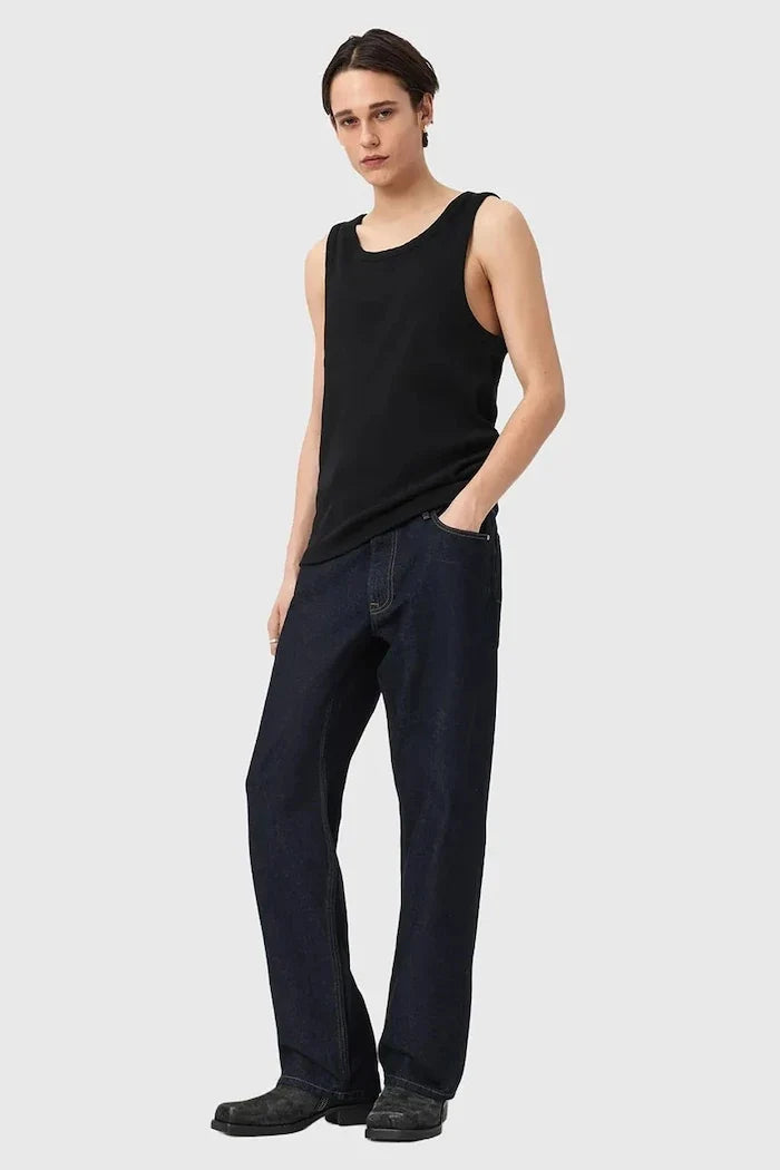 AllSaints Camiseta sin mangas de algodón AXEL para hombre
