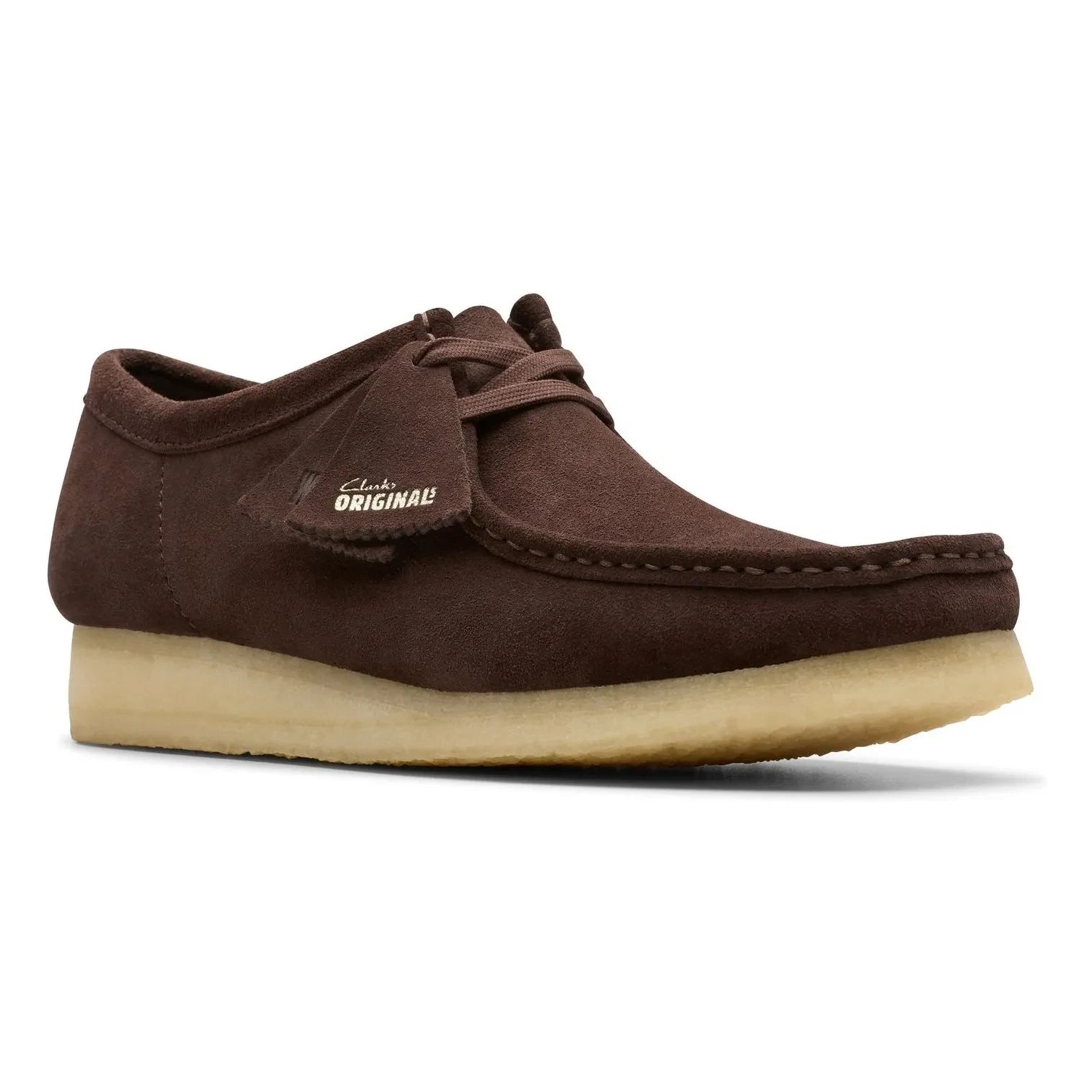 Clarks - Zapatillas Wallabee | Marrón oscuro
