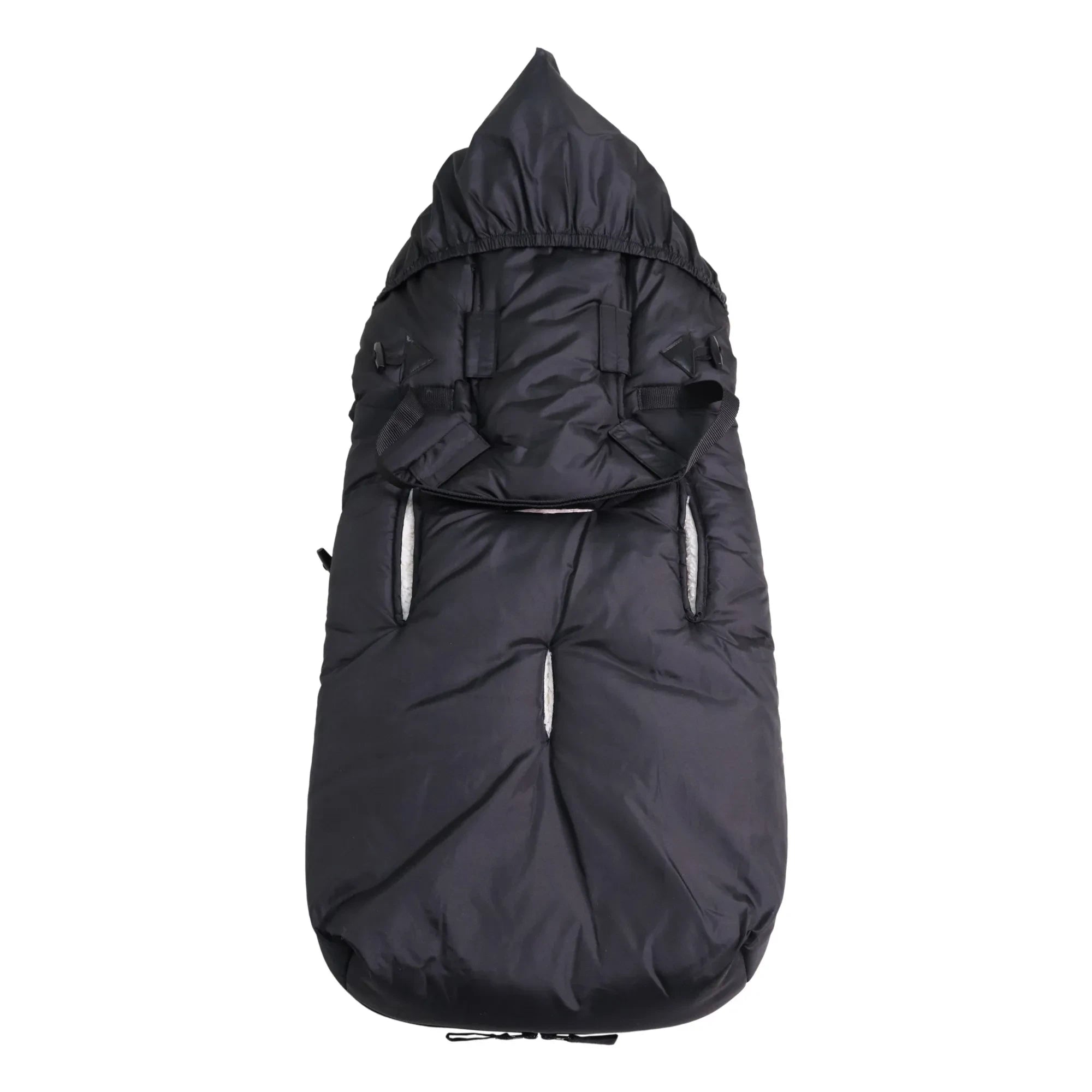 Kaiser - Saco universal para los pies Sherpa Fleece XL | Negro