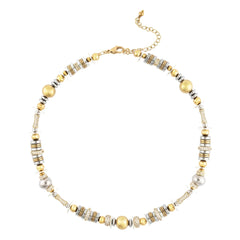 Sigal - Collar Nefertiti | Oro/Plata