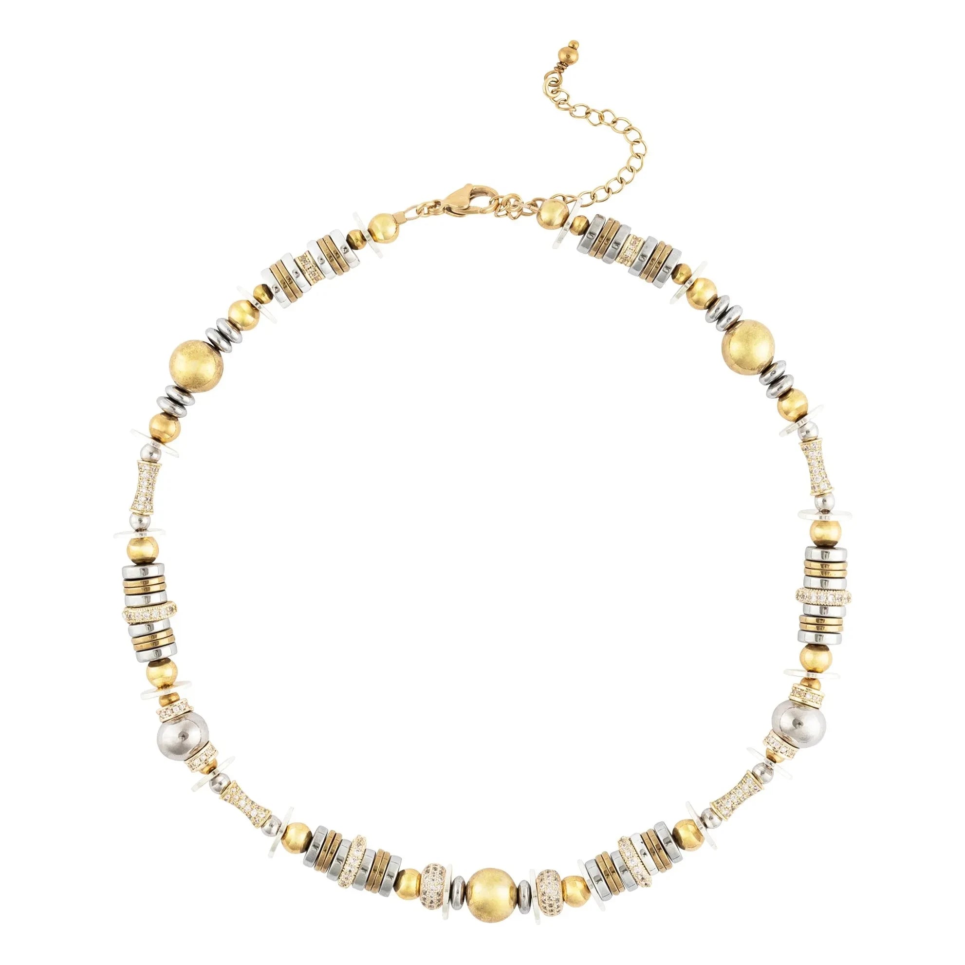 Sigal - Collar Nefertiti | Oro/Plata