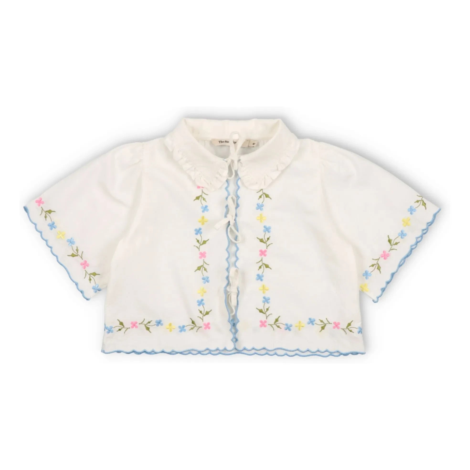 the new society - Blusa Hermione con Nudo | Blanco
