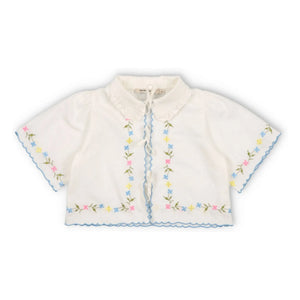 the new society - Blusa Hermione con Nudo | Blanco
