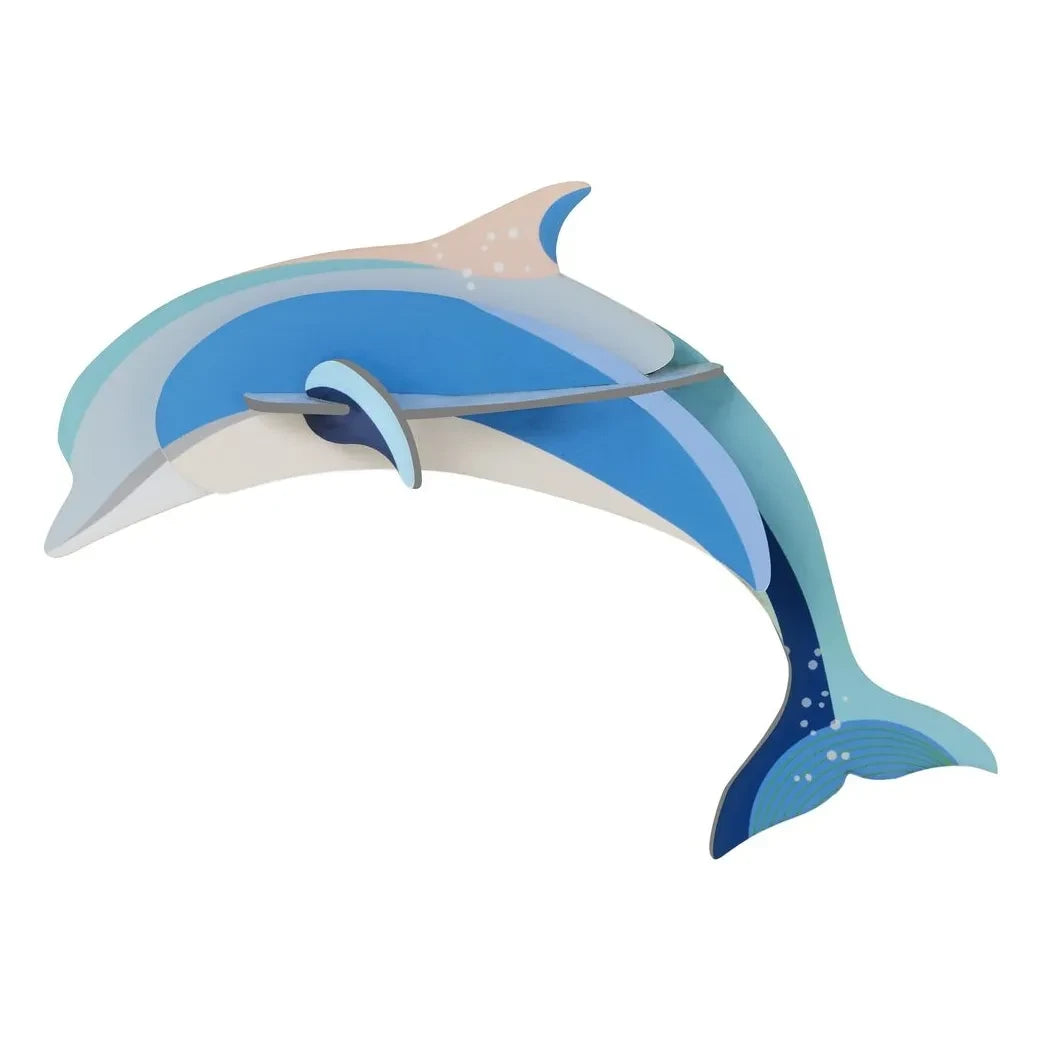 Studio Roof - Decoración de pared de delfines | Azul claro