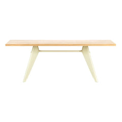 Vitra - Mesa EM - base cruda - Jean Prouvé, 1950 | Roble