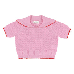 Morley - Camiseta Pointelle Xango | Rosa caramelo