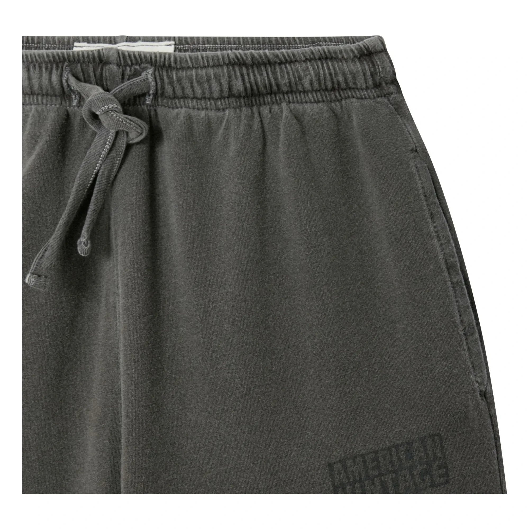 American Vintage - Pantalón Jogger Gris Oscuro Large Pymaz