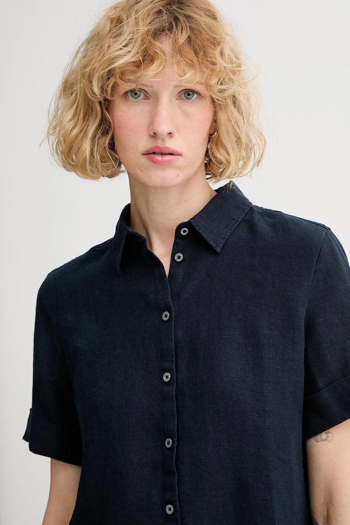 Camisa de safari de lino para mujer Marc O'Polo