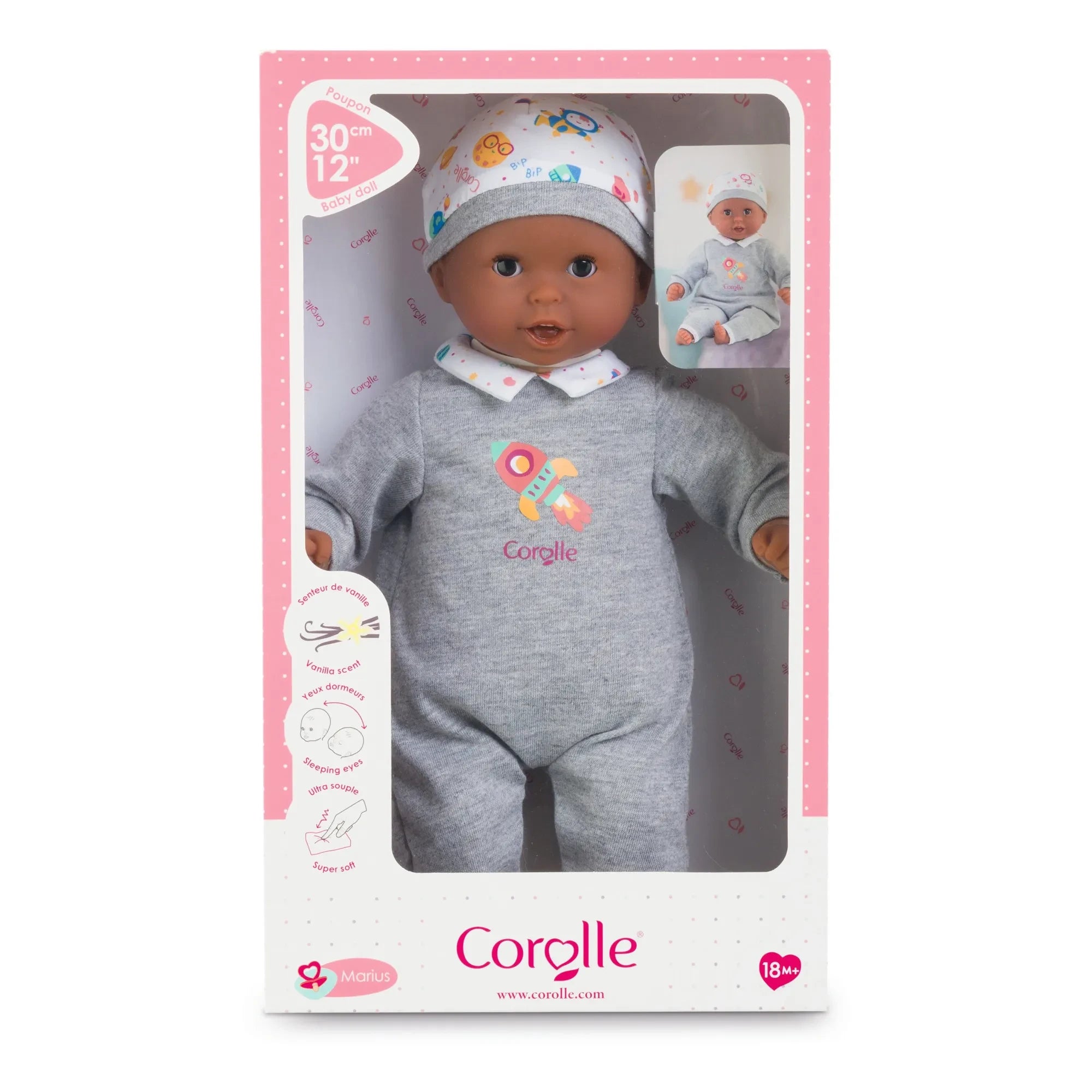 Corolle - Mi primer juguete para bebés - Marius Achuchable