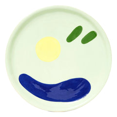 HOMERE - Plato de Cerámica Daphne | Verde Menta