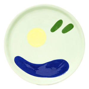 HOMERE - Plato de Cerámica Daphne | Verde Menta