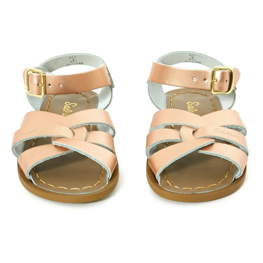 Salt-Water - Sandalias de piel impermeables Original de Salt-Water | Oro rosa