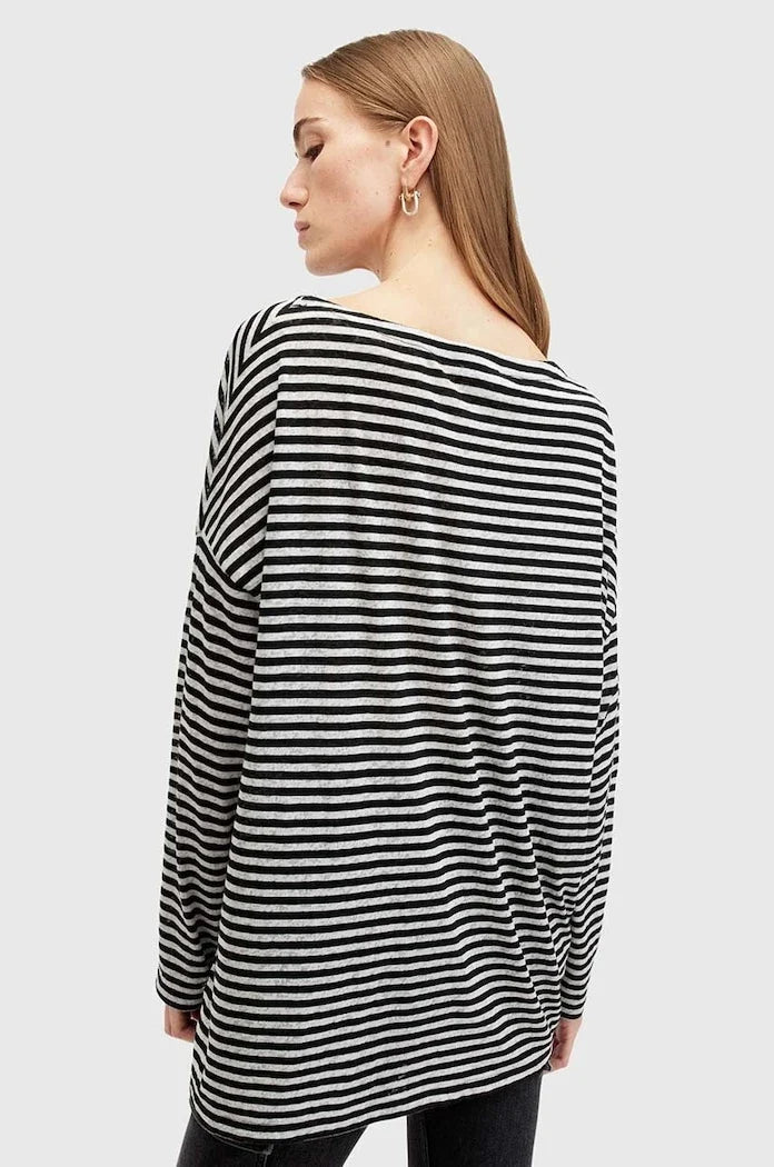 AllSaints RITA STRIPE TEE Blusa