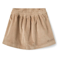 Copenhagen Colors - Falda de pana de algodón orgánico | Beige
