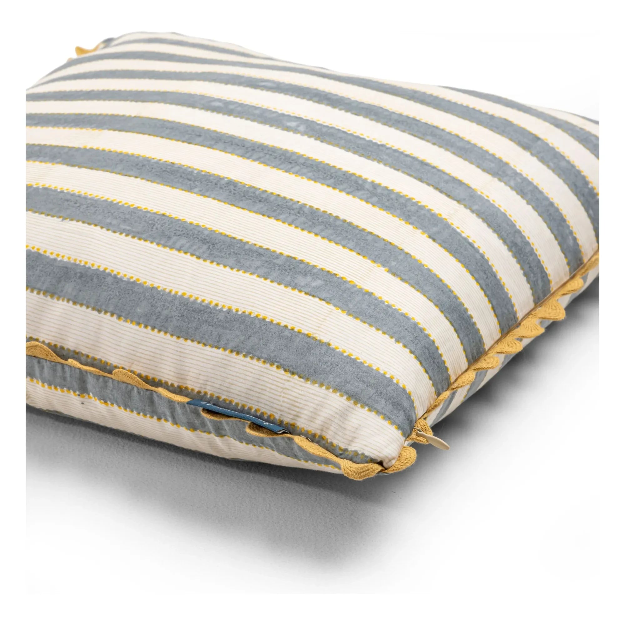 Funda de almohada Le Monde Sauvage - Super Nova Key West | Azul