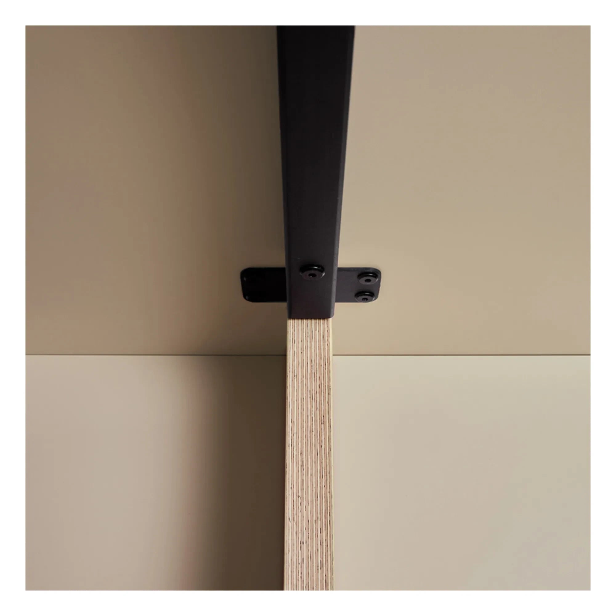 HKliving - Mesa de comedor rectangular | Crema