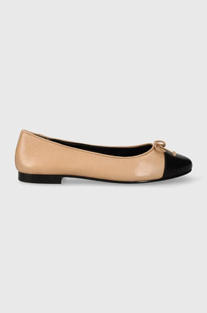 Tory Burch CAP-TOE BALLET Bailarinas de piel