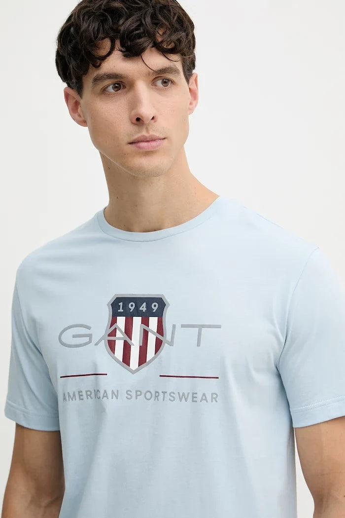 Camiseta de algodón Gant