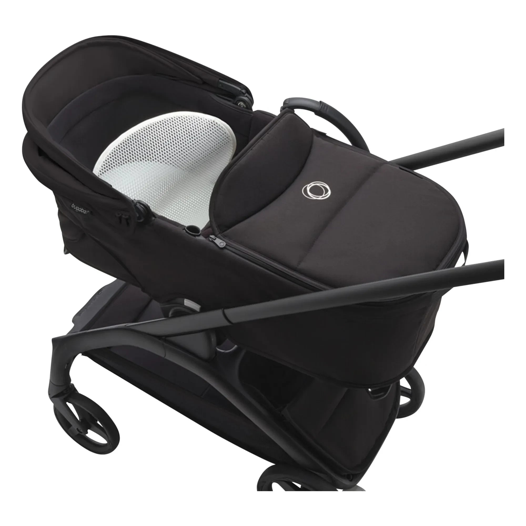 Bugaboo - Cochecito de ciudad Bugaboo Dragonfly Chasis completo negro | Marrón topo