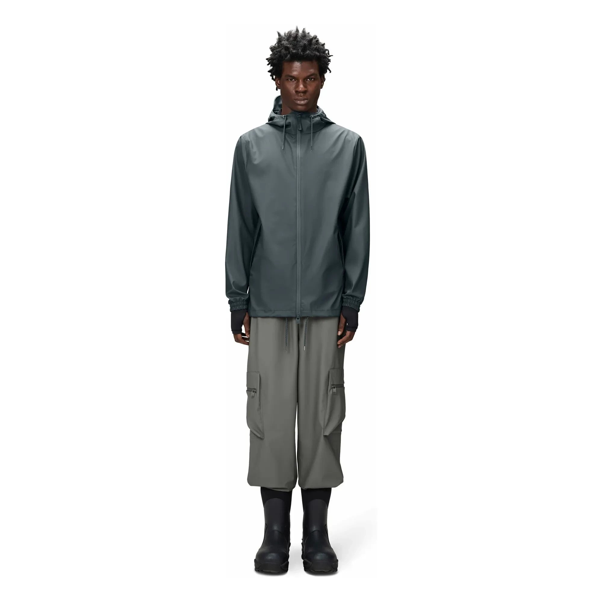 Chaqueta impermeable Rains - Storm Breaker W3 | Azul Laguna
