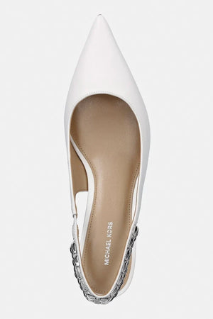 Zapatos de tacón Michael Michael Kors Marcia Kitten Sling de piel