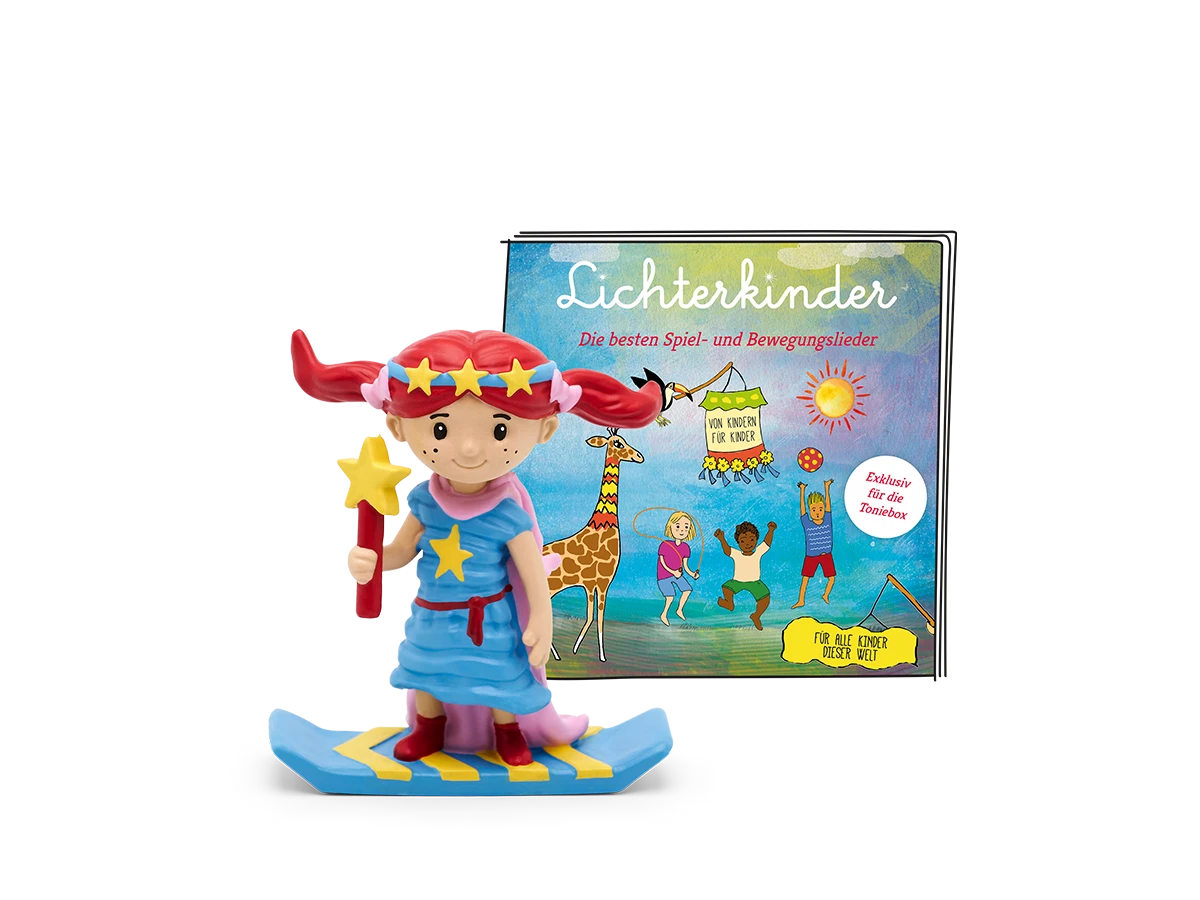 Tonies - Las Mejores Canciones de Juegos y Movimientos en Alemán - Lichterkinder