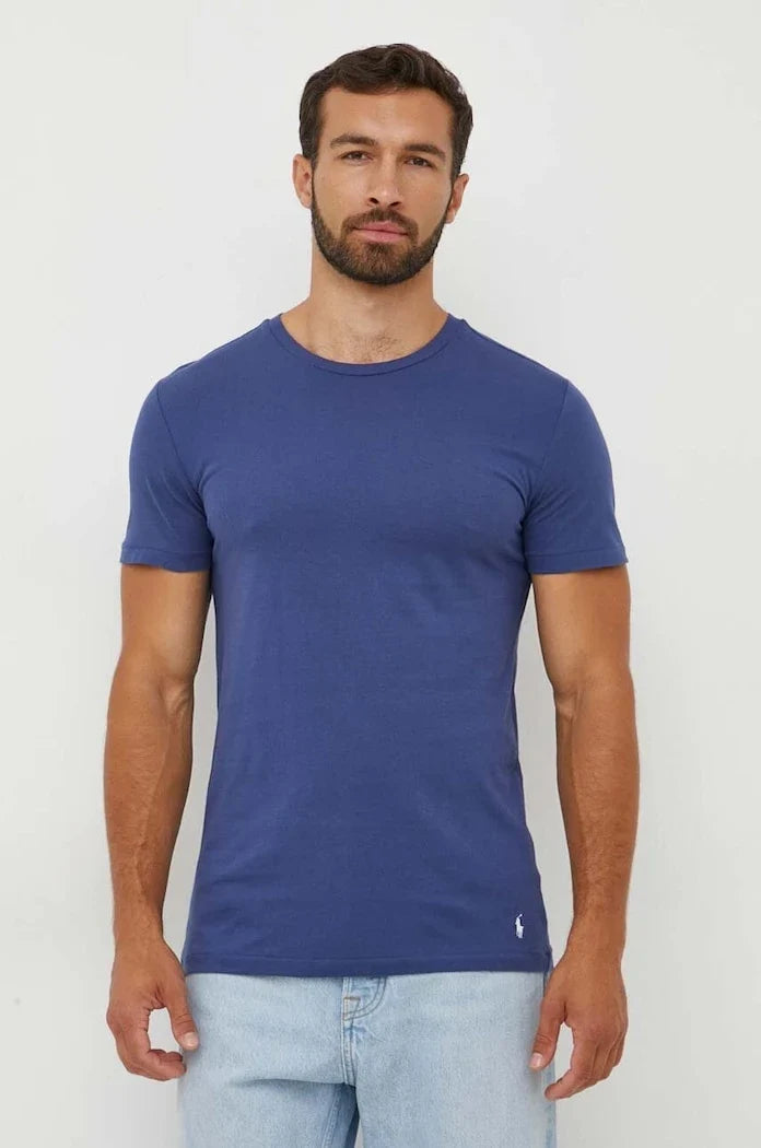 Pack de 3 camisetas básicas de algodón para hombre Polo Ralph Lauren