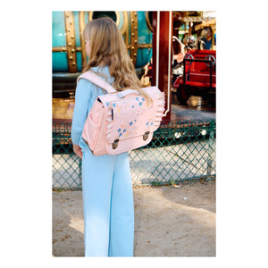 Caramel & Cie - Bolso de mano con volantes Stella | Rosa