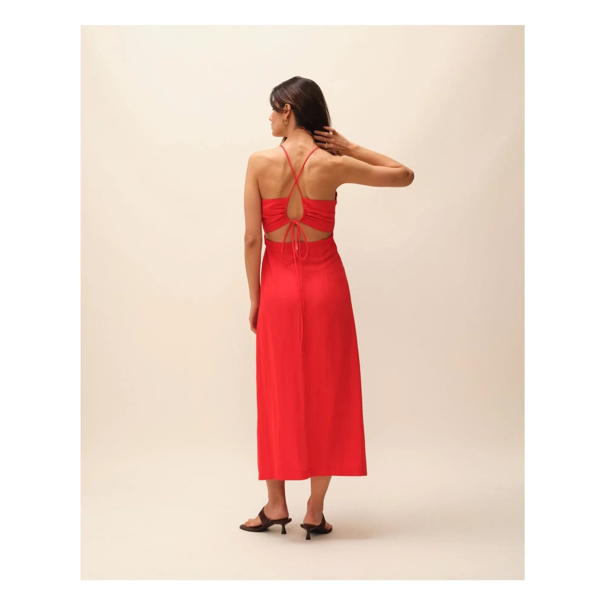 Nitah - Tania vestido | Rojo