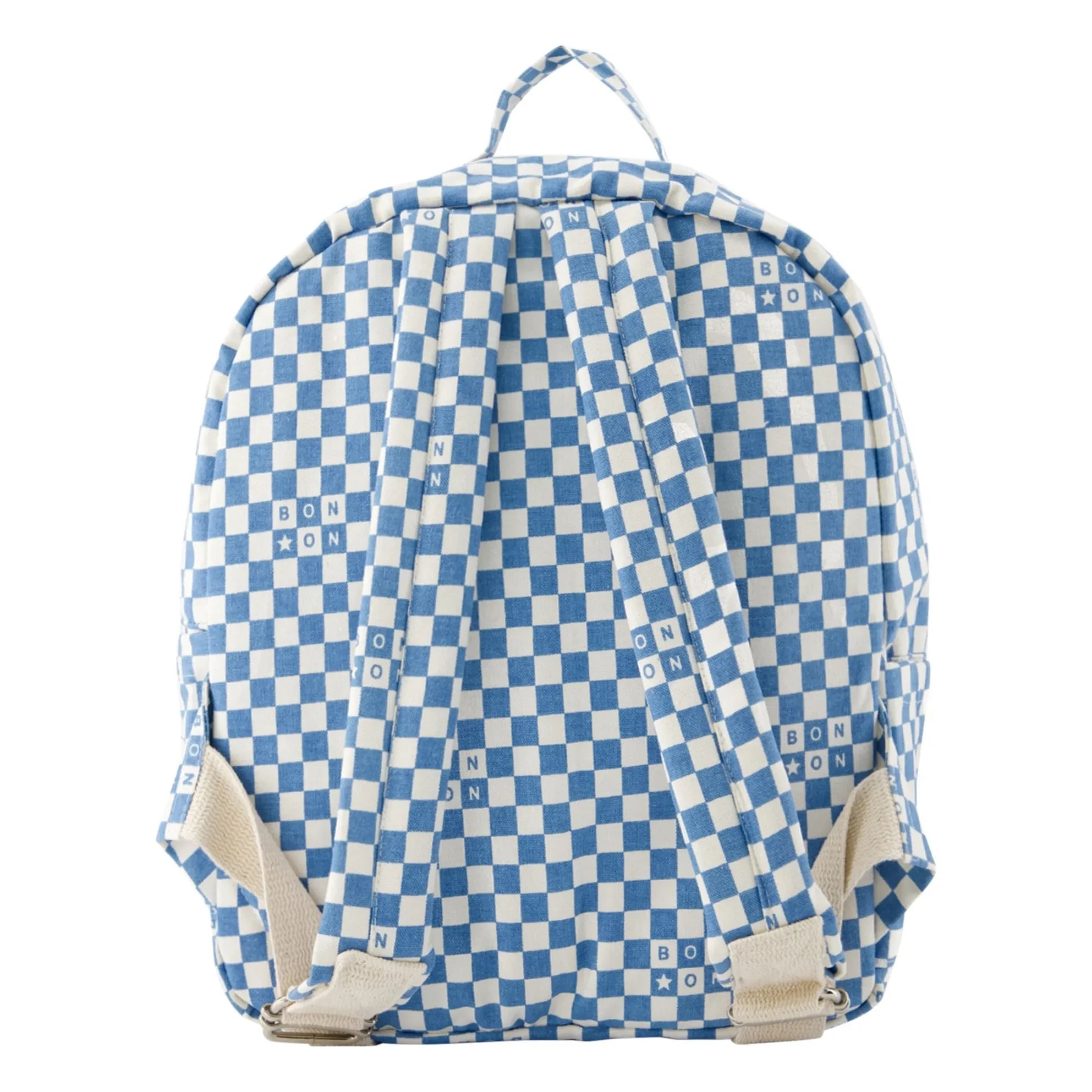 Bonton - PM Mochila Carreaux | Azul Índigo
