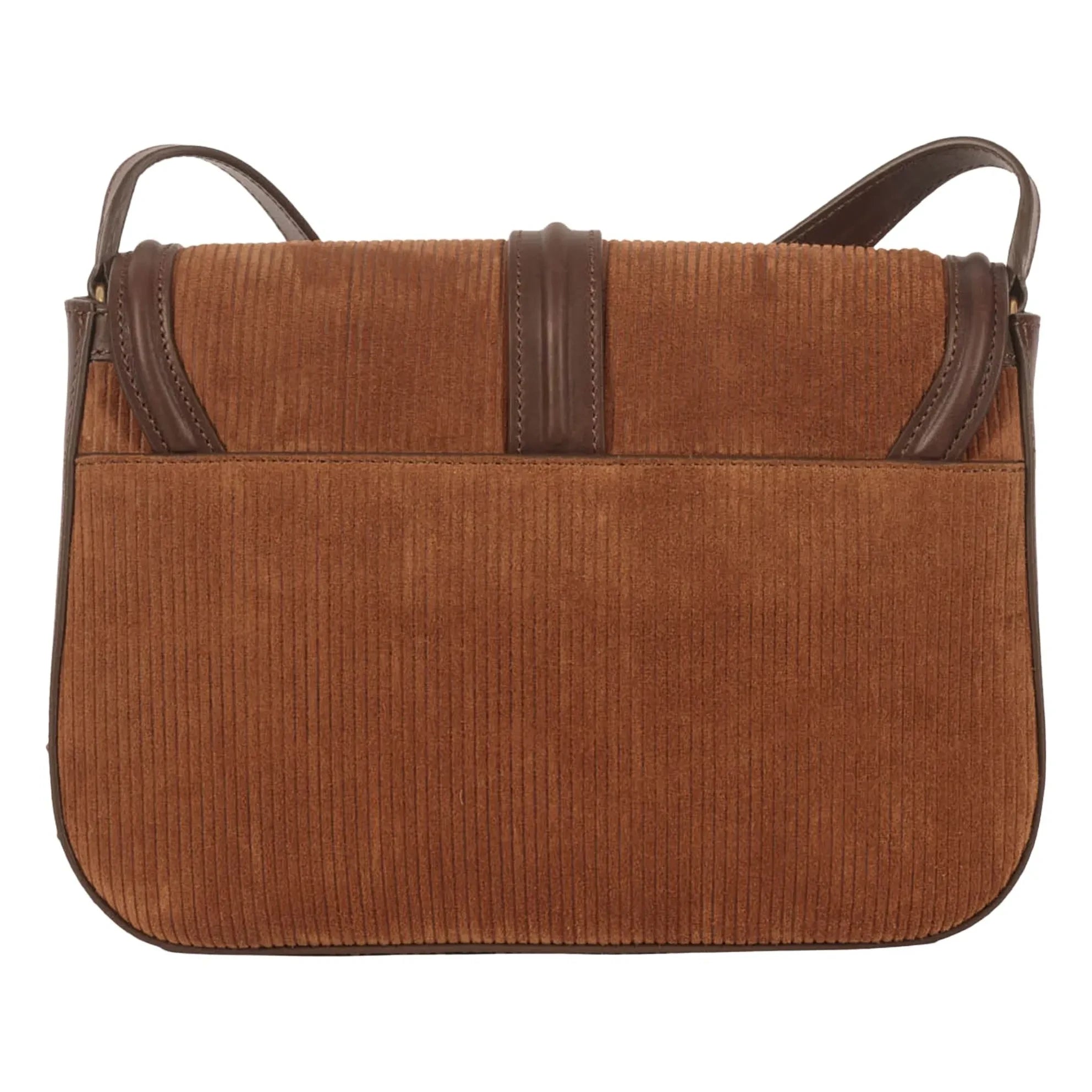 Maria de la Orden - Bolso Noah de Terciopelo y Piel | Camel