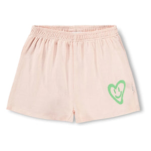 Molo - Akima Shorts de algodón orgánico con corazones | Rosa claro