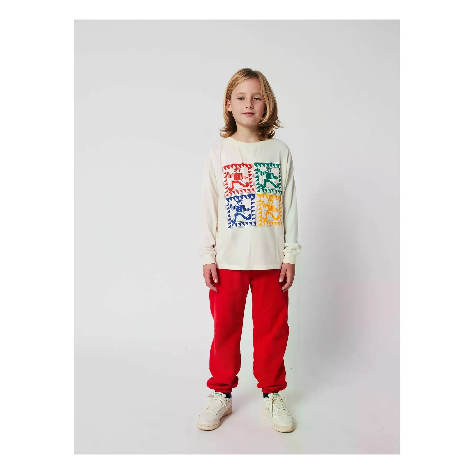 Bobo Choses - Camisetas de Algodón Orgánico Cepillos | Crudo