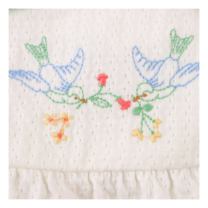 Gingersnaps - Vestido bordado Aviana | Blanco