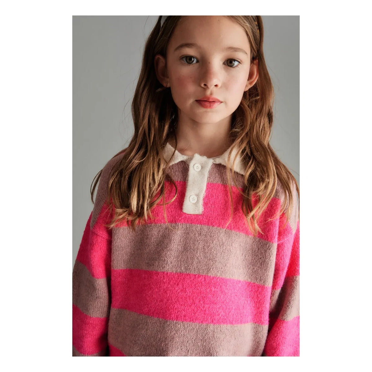 Mipounet - Andrea Polo Jersey de punto | Rosa
