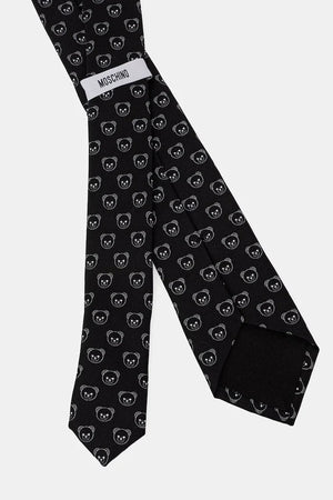Corbata de seda Moschino para hombre