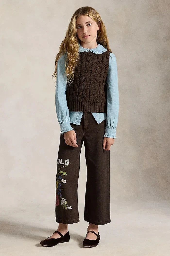 Chaleco de algodón Polo Ralph Lauren para niños