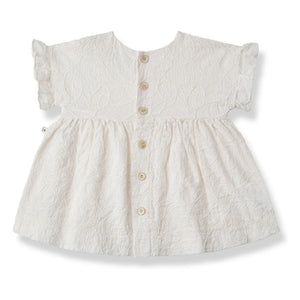 1+ in the family - Vestido bordado Satuna | Blanco